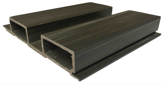 High capacity PVC WPC decking floor extrusion line with laminating film surface treatment with conic twin scerw extruders