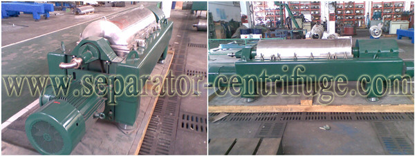 Horizontal Nozzle Discharge Separator - Centrifuge For Sludge
