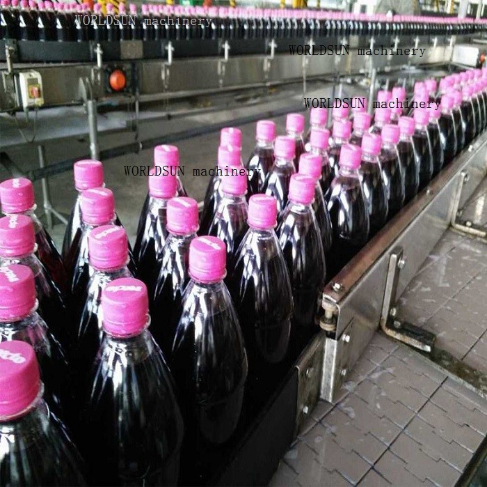 Electric Driven 3000BPH 500ml Cola Filling Machine automatic stainless steel CE certification