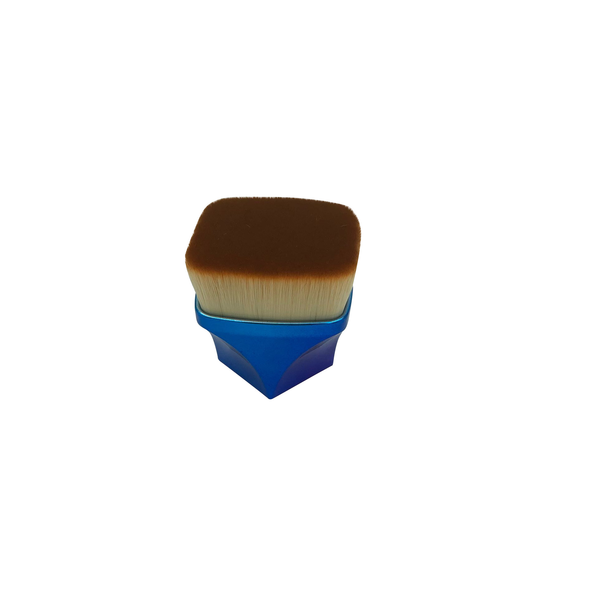 Mini Single Blue Round Kabuki Brush Liquid Foundation