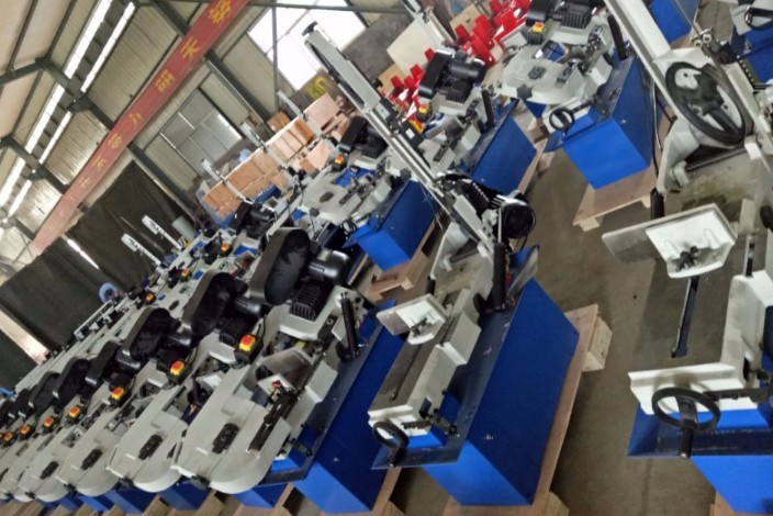 Angle cutting BS-712N small sawing machine Horizontal metal band saw machine factory direct selling