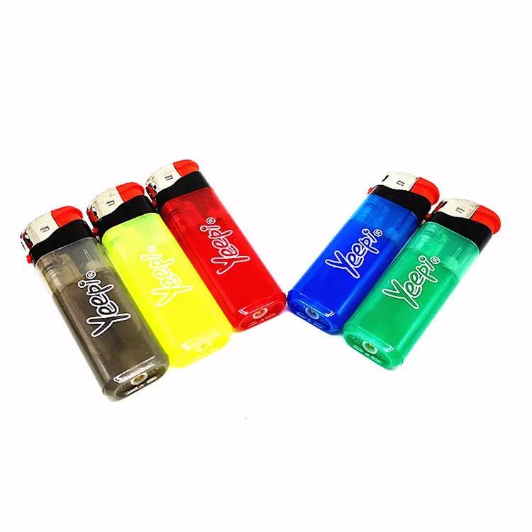 Cheap Plastic Electronic Gas Briquet Disposable Lighter Electric, Baida Brand, Akmak Lighter, Accept OEM Orders