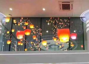 China HD Video Advertising Outdoor Transparent Led Screen Lightweight wholesale