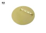 Christmas Suit Lapel Pins Custom Stainless Steel 4C Print Logo With Epoxy