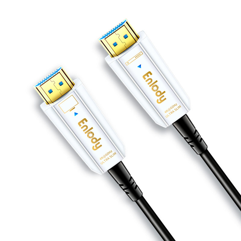18Gbps AOC 300ft 100 Meter Fiber Optical HDMI Cable Active Zinc Alloy Shell