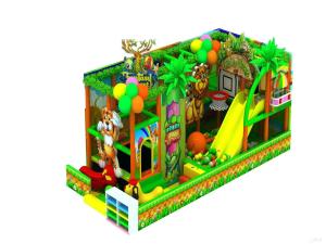 China Animal Themed Naughty Castle Green All Ages Playground Animal Kingdom wholesale