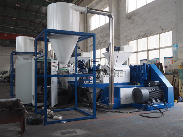38CrMoAL Plastic Film Washing Line Screw Press Film Dryer Machine