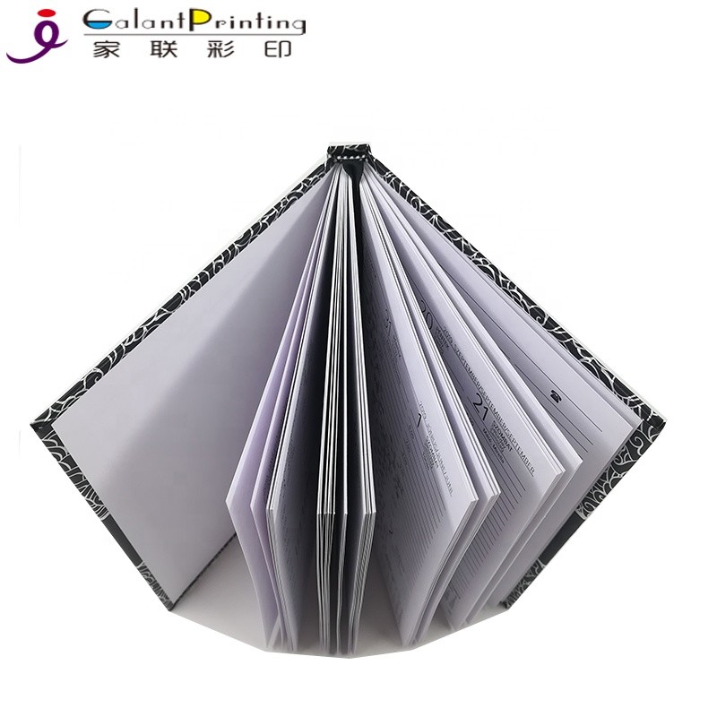 Hardcover Custom Planner Printing With Elastic Band Embossed Finishing