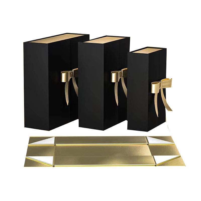 Magnetic Fold Rigid Collapsible Box Rigid Flat Cardboard Shipping Boxes