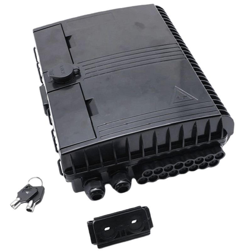 Indoor / Outdoor 16 Port Splitter Fiber Optic FTTH Splitter Box