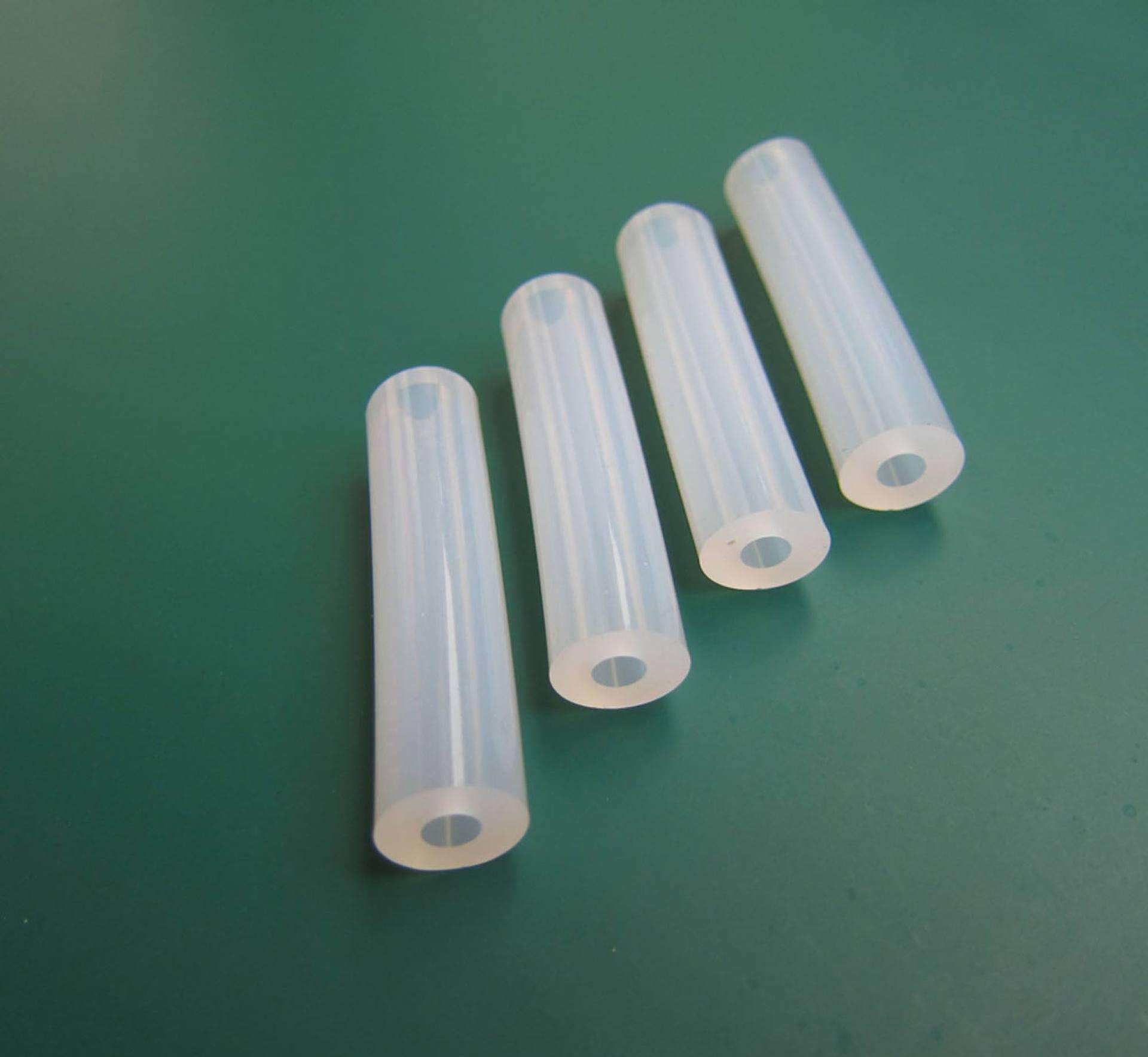 Extruded Clear Silicone Rubber Tubing , OEM Small Diameter Silicone Tubing