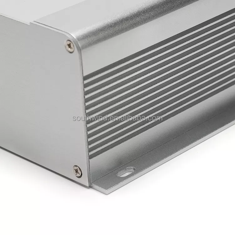 Customized Aluminum Extruded Heat Sink Enclosure for Any Color Customized Color Range