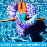 Giant Mermaid Pool Float Vinyl Summer Pool / Beach Toy For Kids Adults