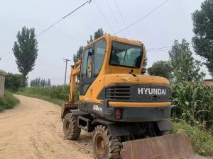 China High Efficiency Hyundai 60w-9 Excavator | Good Condition wholesale