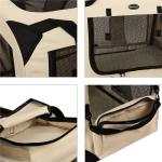 Modern Songmics Pet Carrier Box For Car Travel Soft Fleece Mat Comfort Ensured