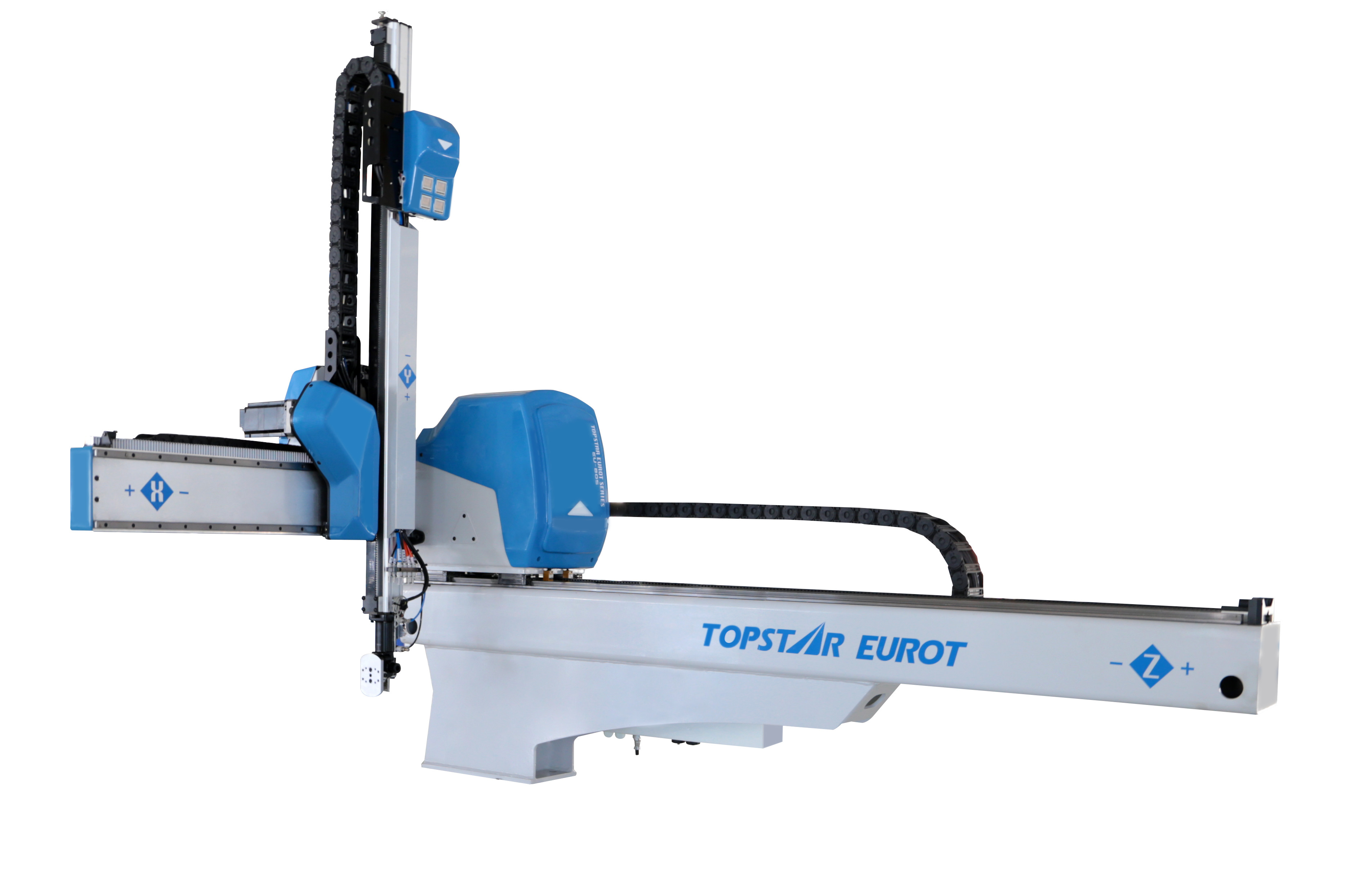 Pick And Place Injection Molding Robot 900 / 1000mm Stroke Main Arm Vertical