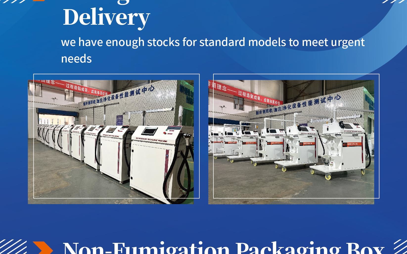 Hydrocarbon R290 R600a Refrigerant Recovery Charging Machine Vapor Recovery Unit Ac Gas Charging Station