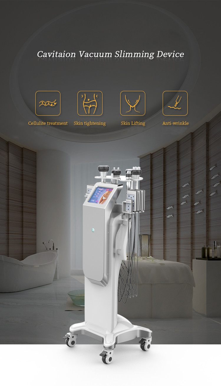 7 In 1 Vacuum Cavitation Machine Body Slimming RF Laser Beauty Instrument