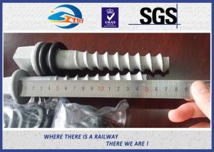 China Q235 35# 45# Railway Sleeper Screws , HDG Coating Screw Spike wholesale