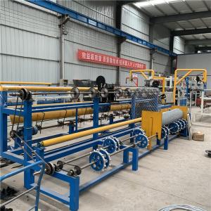 China Full Automaticlly Double Wire Chain Link Fence Machine wholesale