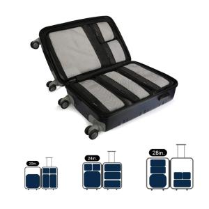 China Business Travel Organizer Bag 7 Pcs Cubes for large suitcase wholesale