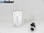 Lighted Dental Surgical Binocular Loupes , Dental Hygienist Magnifying Glasses