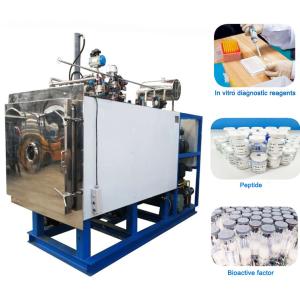 China 10M2 CIP SIP Pharma Vacuum Freeze Drying Machine Factory Industrial Pharmaceutical Lyophilizer wholesale