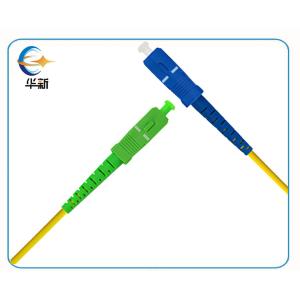 China 3MM Fiber Optic Patch Cable Optical SINGLE MODE SC UPC wholesale