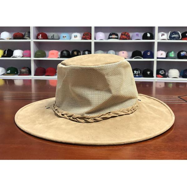 High Quality ACE Unisex Women Men Adjustable Breathable Mesh Fabric Design Strip Bucket Fisherman Cap