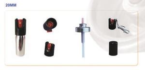 China Personal Defense Pepper Aerosol Spray Valve 20mm With Actuator wholesale