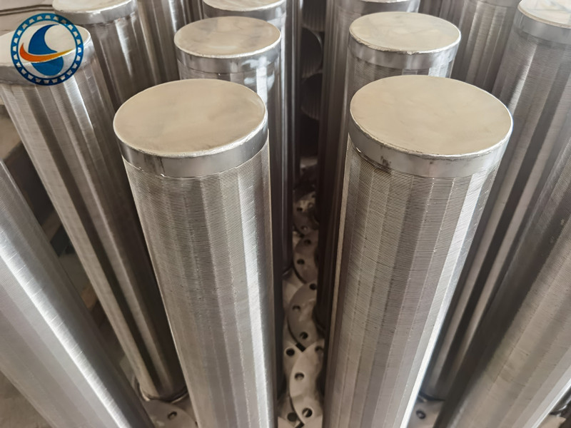 Pipe Based Wrapped Sand 132mm Dia V Wire Screen Tube Stainless Steel Grade 316l