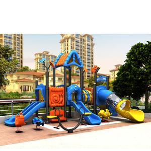 China 19026 Custom Kids Playground Slide Plastic Outdoor Aluminum Alloy wholesale