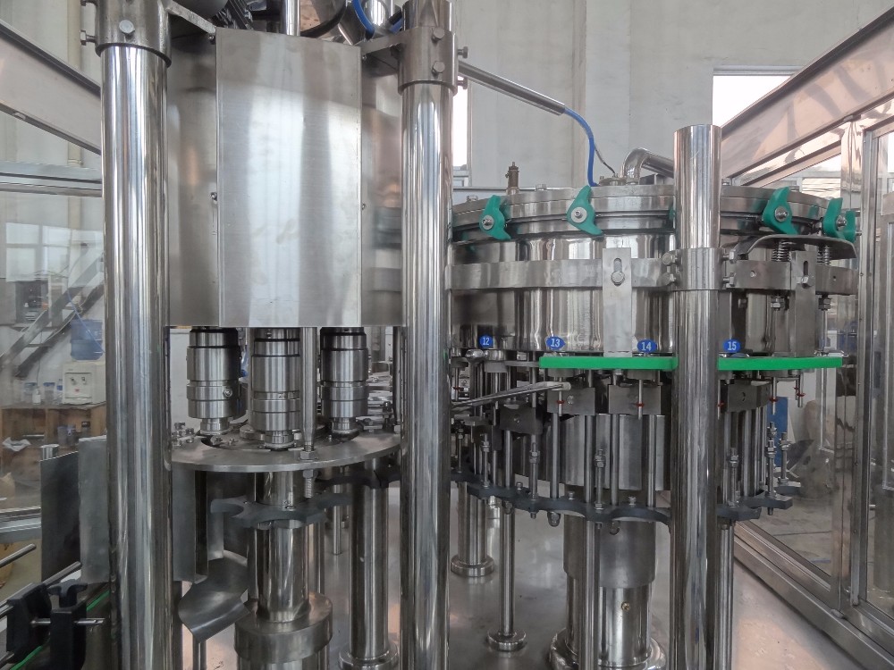 HDPE PET plastic bottle stainless steel soda water maker filling machine