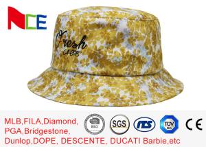 China Printing Fishman Bucket Hat Cotton Embroidery Letter For Adult wholesale