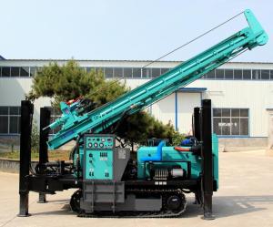 China Hot sale 280m drilling depth hydraulic diesel crawler hydraulic water well drilling rig machine on sale