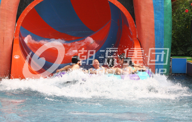 Commercial Grade Water Theme Parks Anaconda Water Slide For Adults