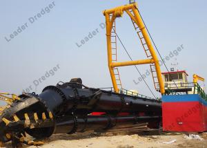 China 746kw Pond Dredger Ship Discharge Distance 1800 Meters wholesale