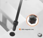 Blackened Allen Hex Key Lengthened With Magnetic Head Wrench Set