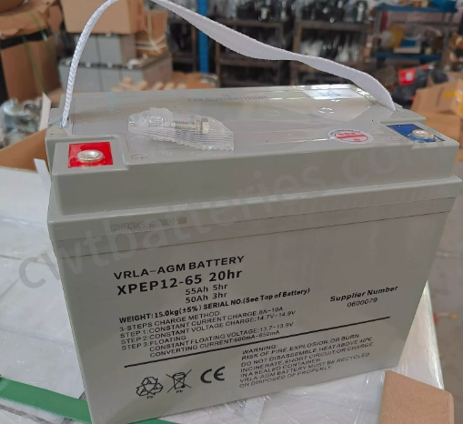 Industrial 12V 65Ah Lead Acid Fork Truck Battery NOBLELIFT XPEP12-65