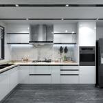 Transform Your Apartment Kitchen with Italian Style Custom Waterproof Wooden