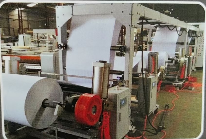 Automatic A4 Paper Cutting Machine And Packaging Machine In Line Paper Ream Packing Machine Metal Slitting Machine 1100