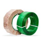 1910 Green Embossed PET Plastic Strip Packing Steel High Strength