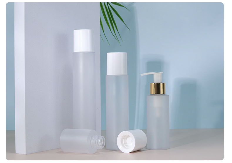 150ml 200ml PET Plastic Bottle with Pump for Luxury Bottle Skincare Face Cream Body Lotion and Serum Oil Screen Printing