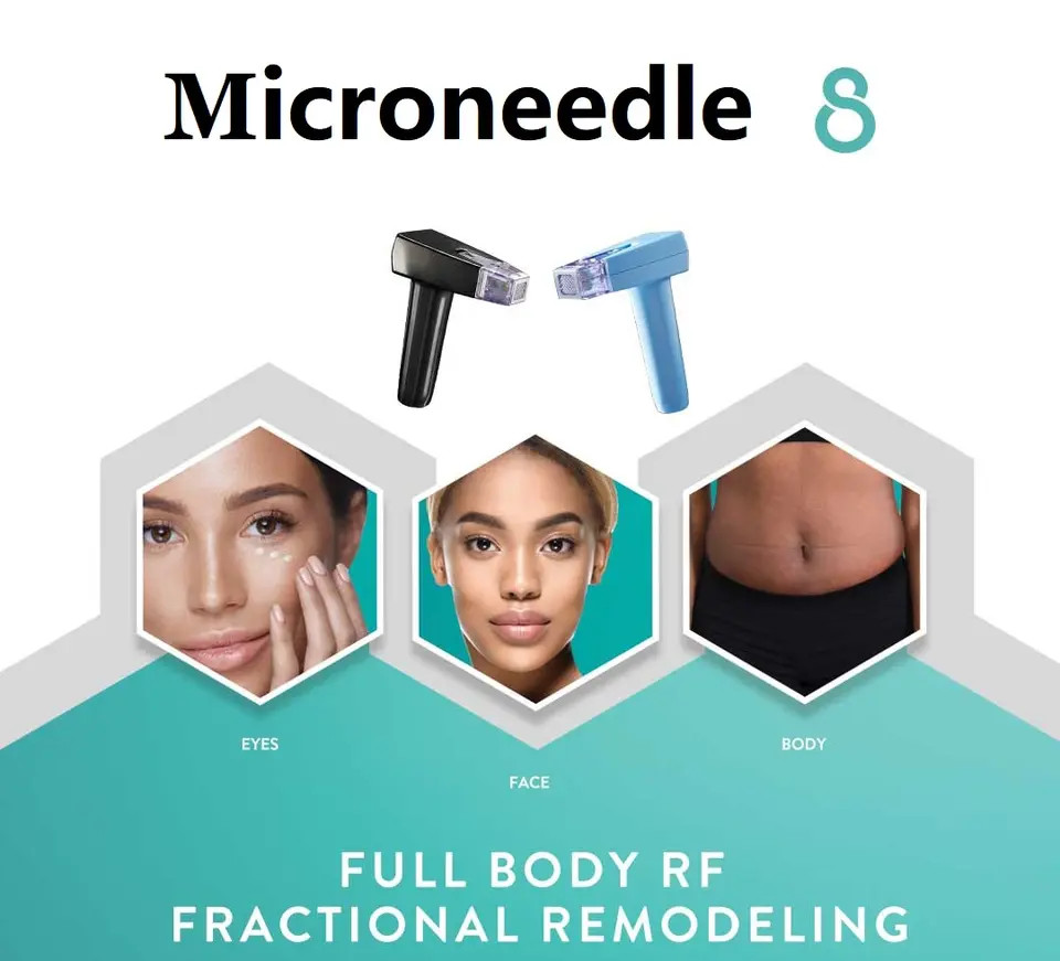 Skin Tightening Microneedle RF Machine 7mm Deep Length Morpheus 8 Price Machine