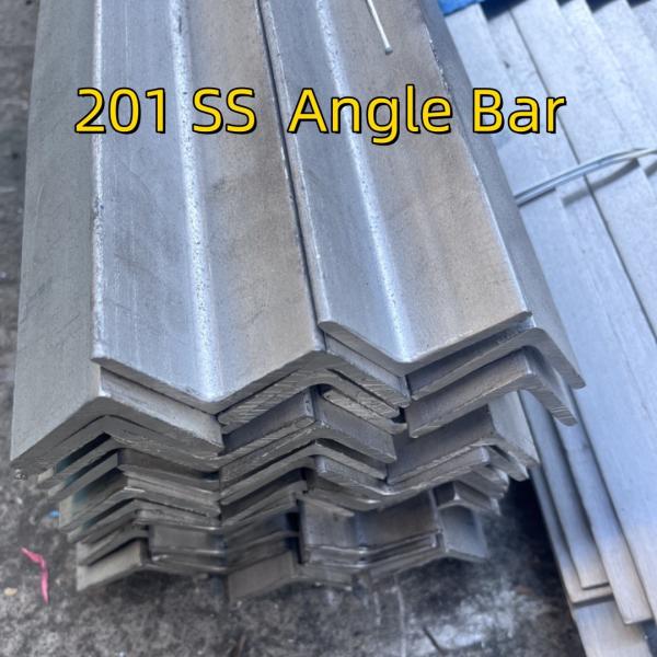 201 Stainless Steel Angle Bar 50*50*5*6000mm SS 201 Angle Profile Equal And