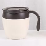Stainless Steel Insulated Coffee Mug Wide Mouth Opening With Lid 11OZ