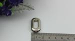 Lady handbag zinc alloy gunmetal color high quality metal twist locks