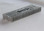 Anodized Extruded Aluminum Heatsink Oxidation Sand Blasting 300*105*45mm