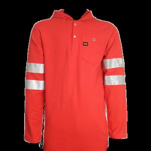 China Red NFPA2112 Certified Flame Resistant Workwear With FR Fabrics wholesale