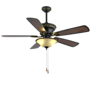 China Metal Plywood American Ceiling Fans Plywood 52in Ceiling Fan With Light wholesale